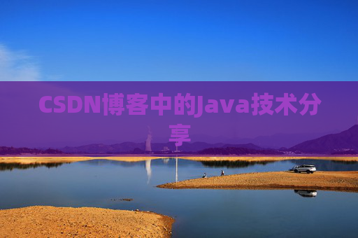 CSDN博客中的Java技术分享